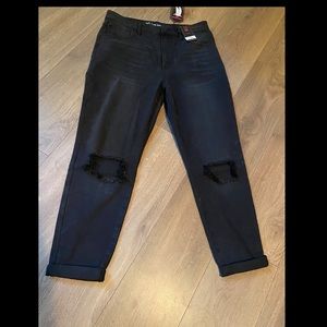 Super high rise mom jeans